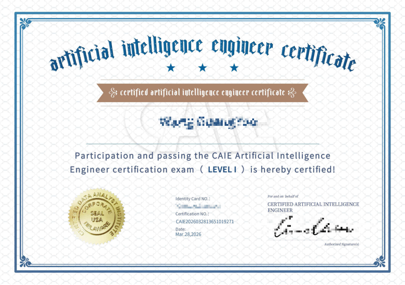 CAIE L1证书 英语版.png